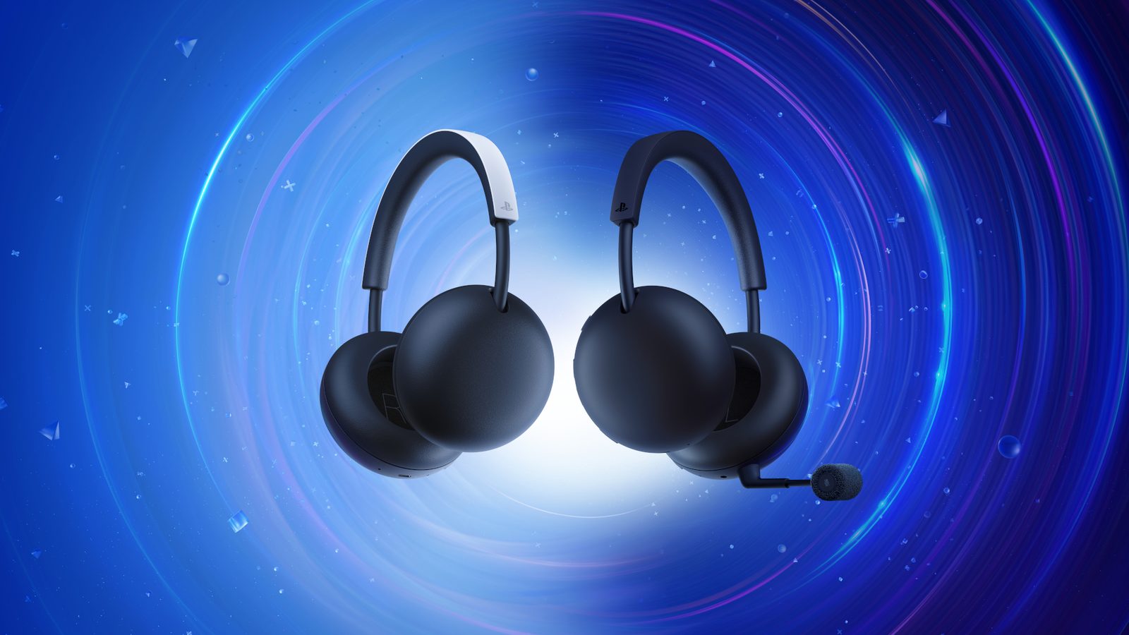 Casques sans fil PlayStation Pulse en Blanc et Midnight Black